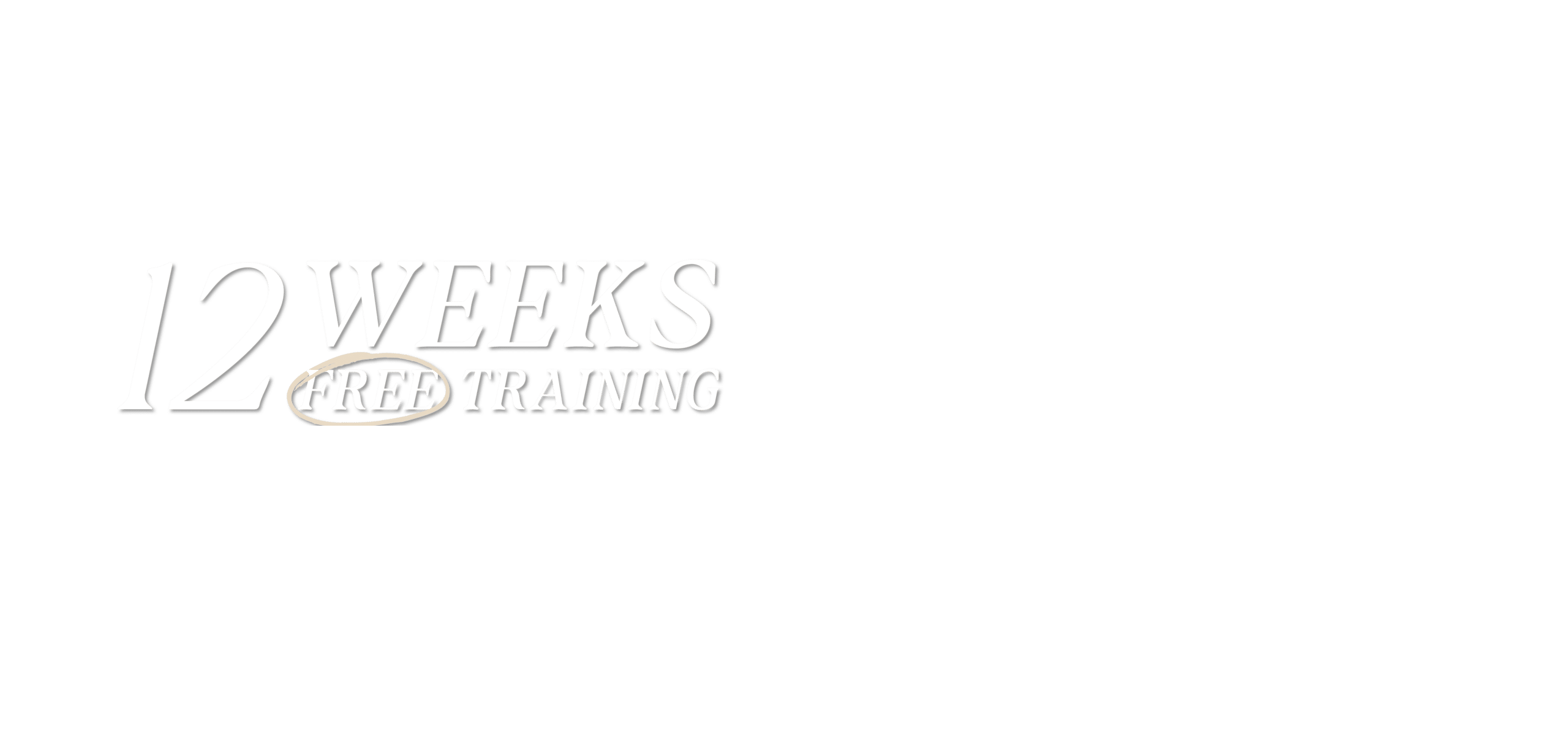 12 weeks free training offer